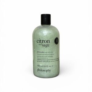PHILOSOPHY Citron and Sage Hydrating Shower Gel 16 oz $28 NEW